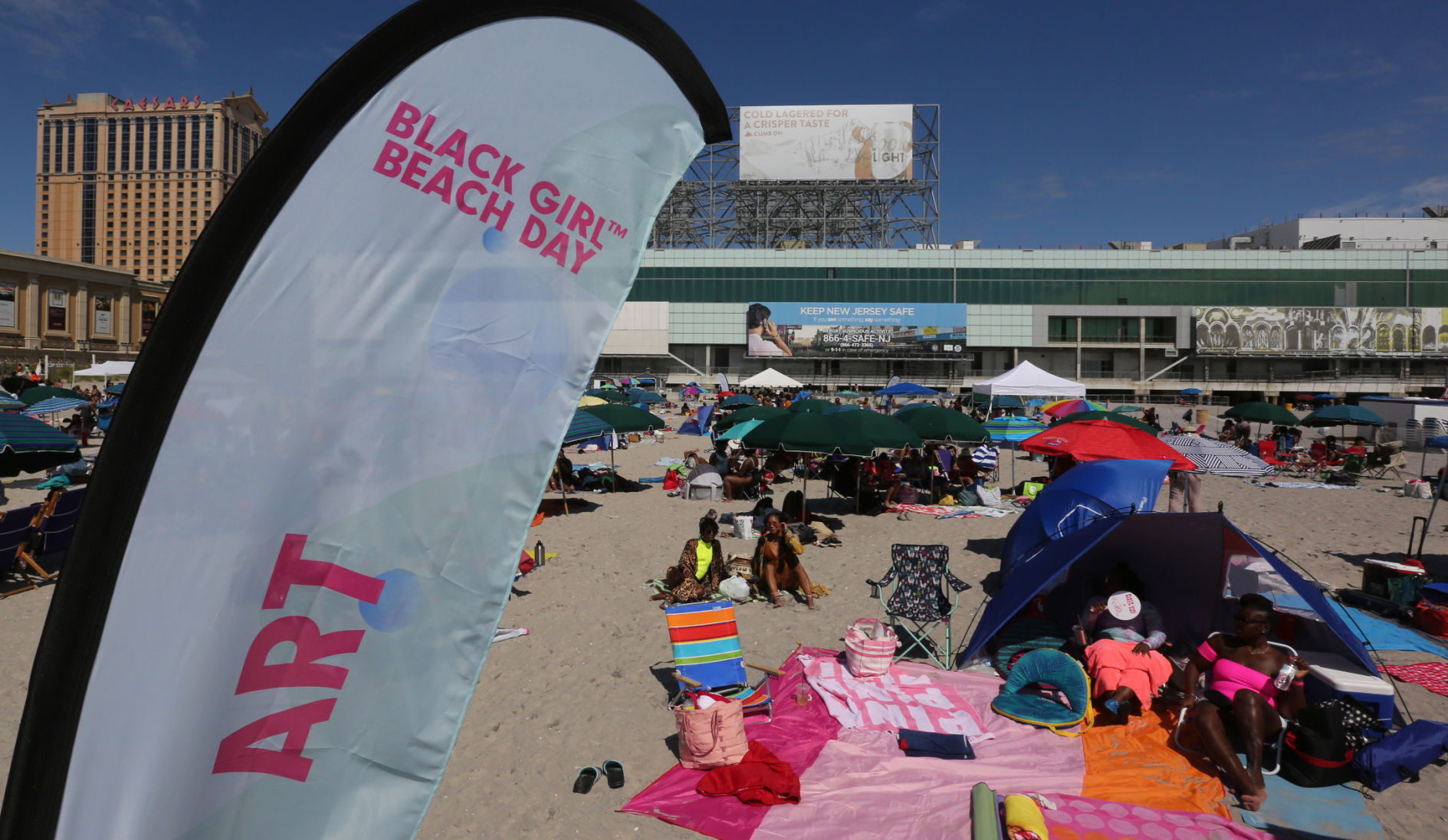 Black Girl Beach Day
